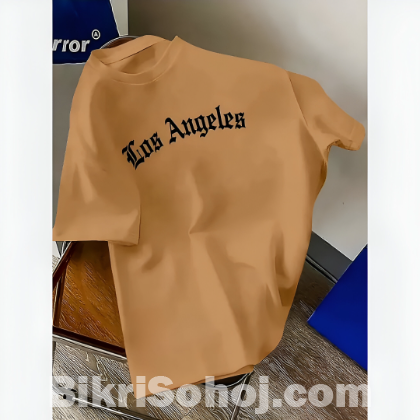 Solid Drop Shoulder Tshirt